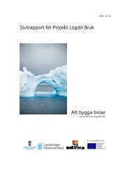 Slutrapport för Projekt Lögdö Bruk Att bygga broar - Timrå kommun