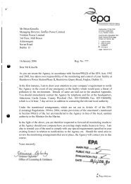 Letter to Applicant Re: Section 99G(2) - Environmental Protection ...