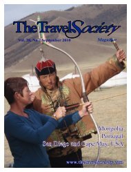 Vol. 29 No. 7 September 2010 - The Travel Society