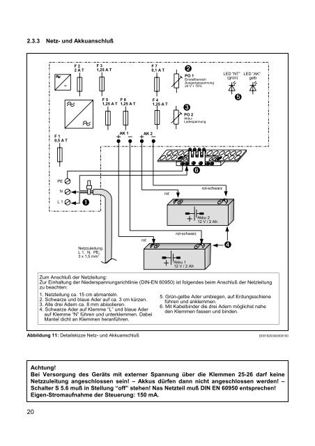 und Installationsanleitung (pdf) - dz-schliesstechnik gmbh