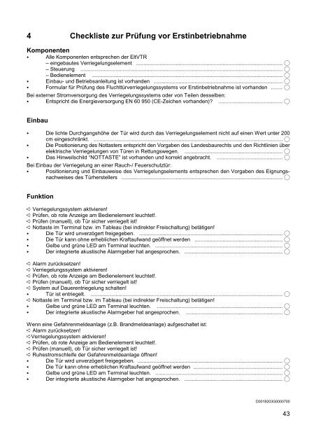 und Installationsanleitung (pdf) - dz-schliesstechnik gmbh