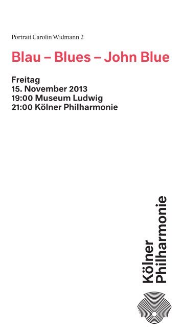 Download PDF - Kölner Philharmonie