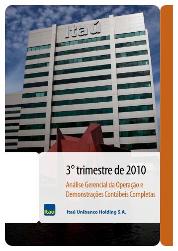 Análise Gerencial da Operação e Demonstrações Contábeis (PDF)