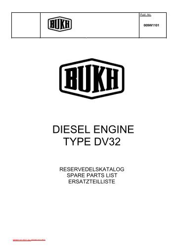 DIESEL ENGINE TYPE DV32 - LSM Diesel Denmark