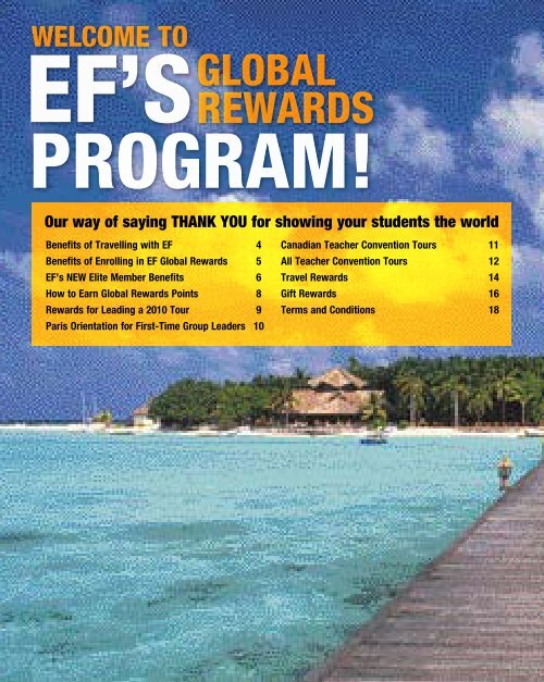 Welcome Rewards Program Terms and Conditions