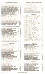 Printable Menu - Perry's Steakhouse &amp; Grille