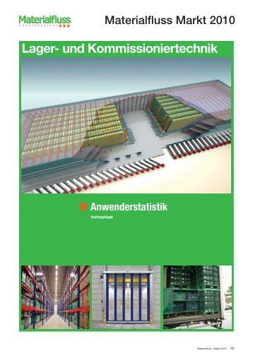 Lager- und Kommissioniertechnik - Materialfluss Markt