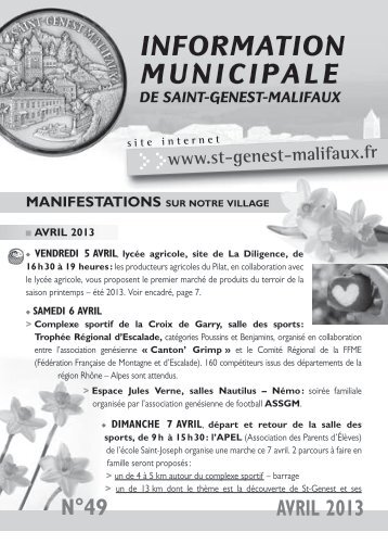 télécharger le PDF - 2 962 ko - Saint-Genest-Malifaux