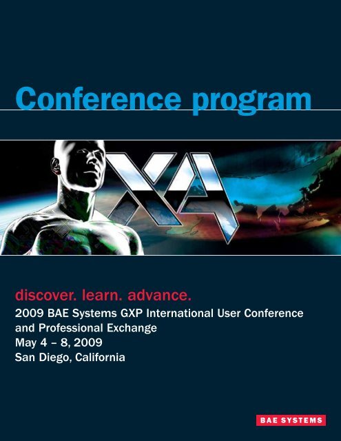 Conference program - BAE Systems GXP Geospatial eXploitation ...