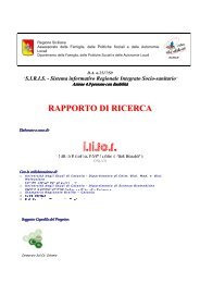 RAPPORTO DI RICERCA - Consorzio Sol.Co.