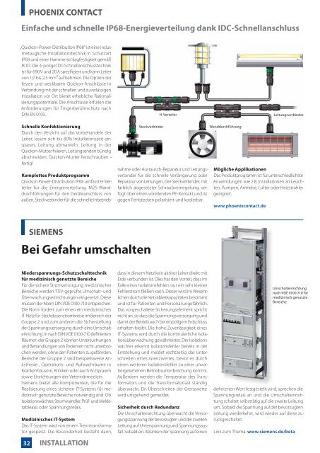 Magazin - Deutsche Elektro Gruppe