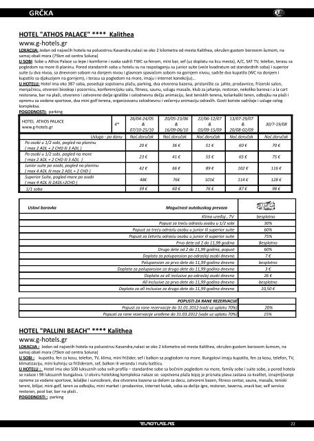 Preuzmite aranzman u PDF formatu - Euroturs