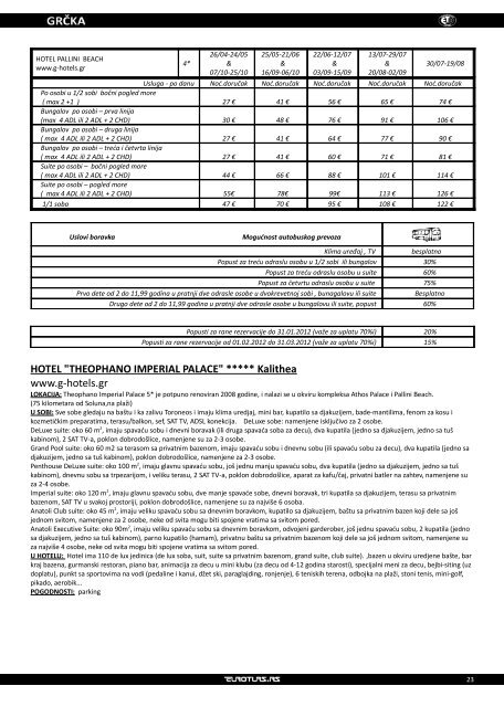 Preuzmite aranzman u PDF formatu - Euroturs