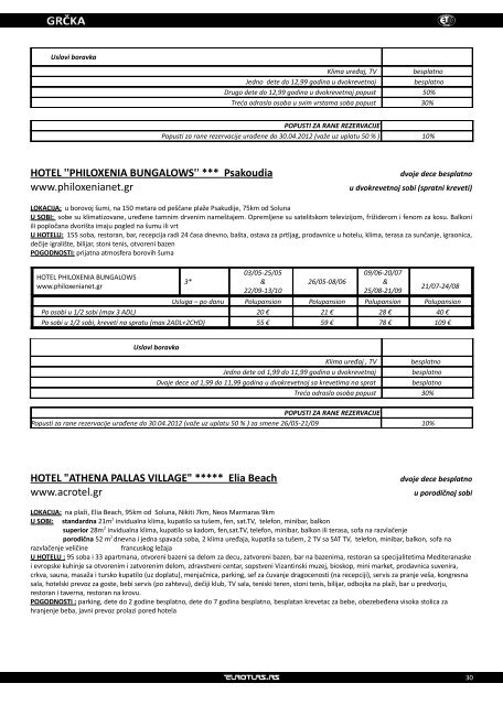 Preuzmite aranzman u PDF formatu - Euroturs