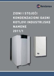 Zidni i stojeÄi kondenzacioni gasni kotlovi ... - Thermo Dragons