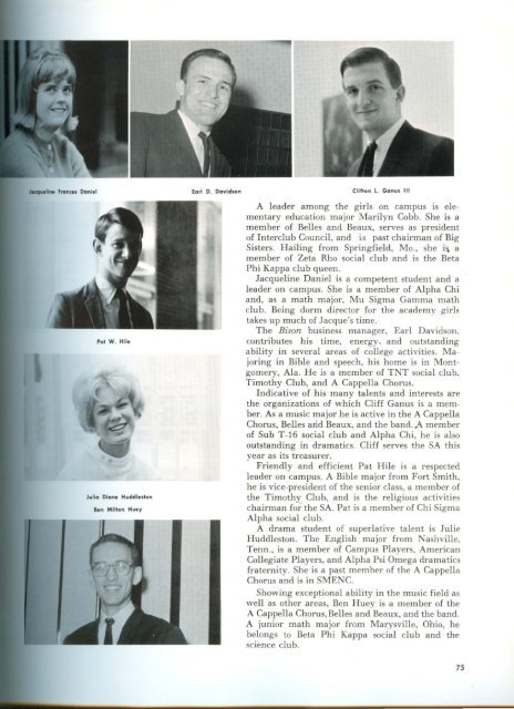 Personalities - Harding University Digital Archives