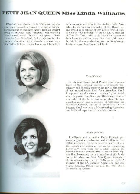 Personalities - Harding University Digital Archives