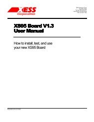 XS95-108 Board Manual - Xess