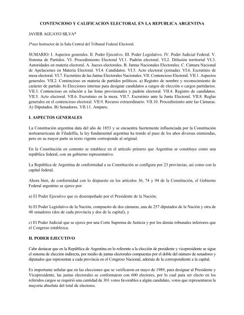 Justicia Electoral - Instituto de Investigaciones Jurídicas - UNAM