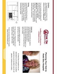 patient brochure - Kingston General Hospital