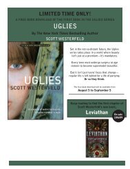 UGLIES - Borders