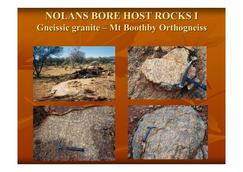 nolans bore geology i