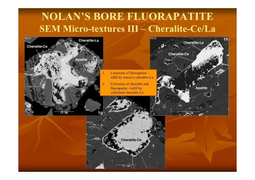 nolans bore geology i