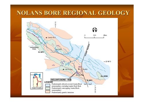 nolans bore geology i