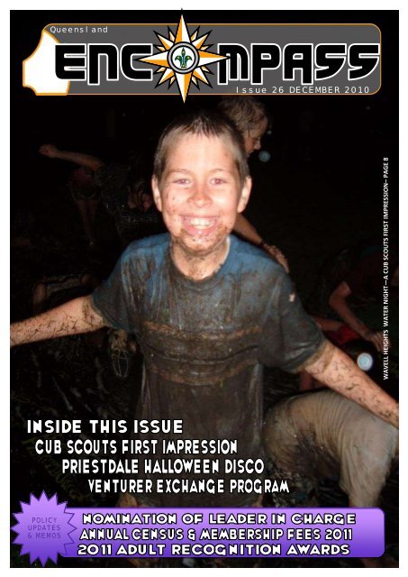 Issue 26 DECEMBER 2010 - Goodna Scout Group - Scouts ...