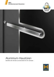 Aluminium-Haustüren - AL systems