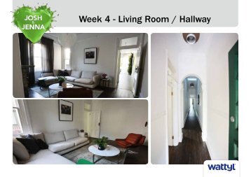 Week 4 - Living Room / Hallway - Wattyl