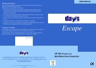Escape - Days Healthcare