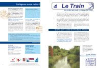 Le Train à Chaumont-Gistoux - Contrat de rivière Dyle-Gette