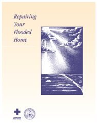 Repairing Your Flooded Home PDF - American Red Cross