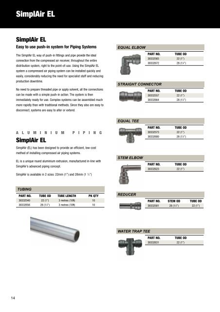 Ingersoll-Rand Air Solutions 2003 Installation Accessories