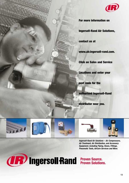 Ingersoll-Rand Air Solutions 2003 Installation Accessories