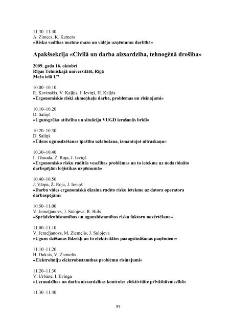 RĪGAS TEHNISKĀS UNIVERSITĀTES 50 ... - Aleph Files