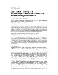 Score tests for heterogeneity and overdispersion in zero-inflated ...