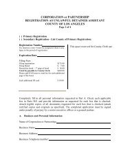 Registration as Unlawful Detainer Assistant - Registrar-Recorder ...