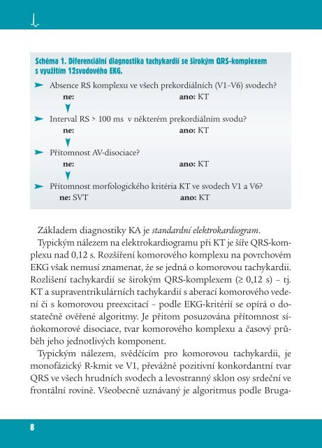 DoporuÄenÃ­ pro diagnostiku a lÃ©Äbu komorovÃ½ch arytmiÃ­