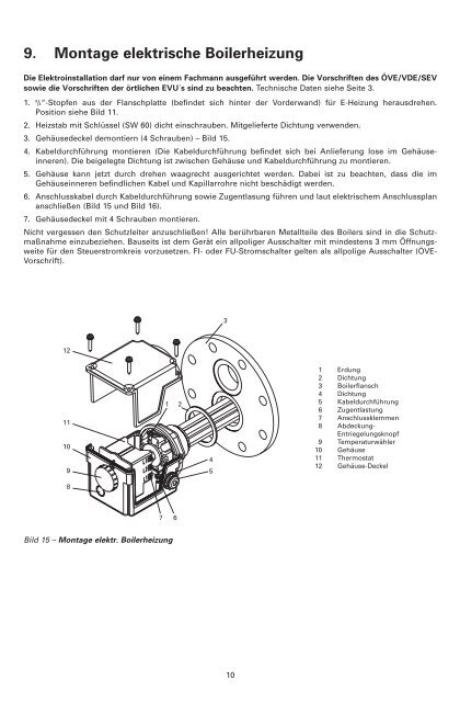 Installations- und Bedienungsanleitung - Windhager