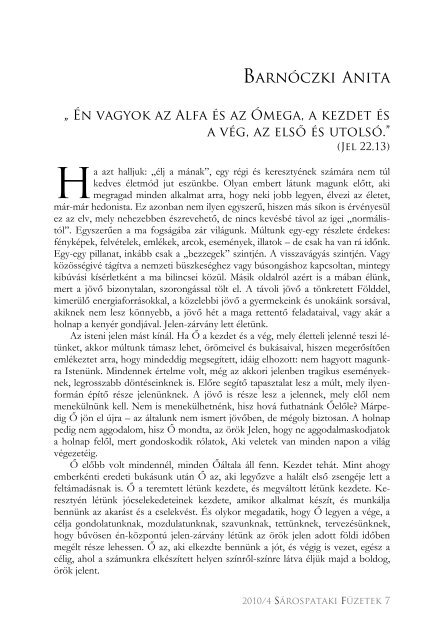 2010/4 - SÃ¡rospataki ReformÃ¡tus TeolÃ³giai AkadÃ©mia