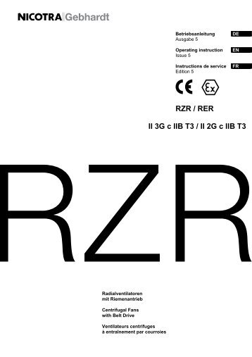 RZR / RER II 3G c IIB T3 / II 2G c IIB T3 - Nicotra Gebhardt