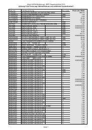 Preise zzgl. Mehrwertsteuer und anfallende ... - Allrad Horn