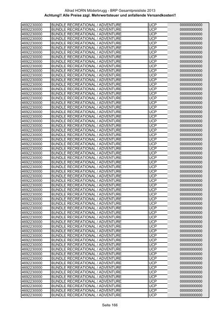 Preise zzgl. Mehrwertsteuer und anfallende ... - Allrad Horn