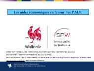 Investissements PME. - Biowin