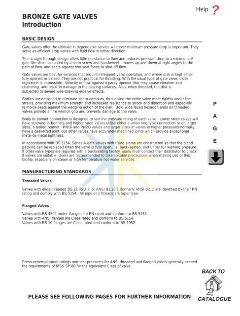 Gate valves Introduction