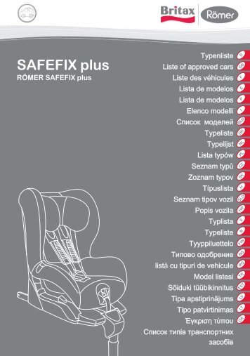 SAFEFIX plus - BRITAX RÖMER Child Safety