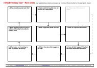 reflective diary template - Sharon Drew Morgen edition - Businessballs