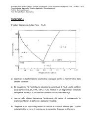 Esercitazione 5 - DipCIA - UniversitÃ  degli studi di Cagliari.